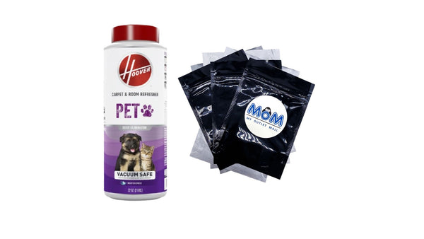 Carpet & Room Refresher Pet Carpet Powder, Ocean Breeze Scent - 1 pack - 32 oz per pack - plus 3 My Outlet Mall Resealable Storage Pouches