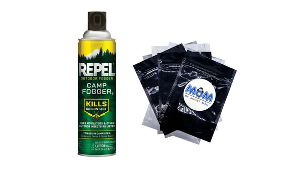 Outdoor Fogger Camp Fogger, Kills Mosquitoes and Other Outdoor Insects - 1 pack - 16 oz per pack - plus 3 My Outlet Mall Resealable Storage Pouches