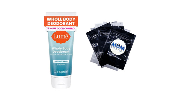 Whole Body Women’s Deodorant Invisible Cream Aluminum Free, Unscented - 1 pack - 2.2 oz per pack - plus 3 My Outlet Mall Resealable Storage Pouches