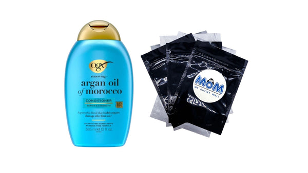 Renewing + Argan Oil of Morocco Nourishing Daily Conditioner - 1 pack - 13Fl oz per pack - plus 3 My Outlet Mall Resealable Storage Pouches