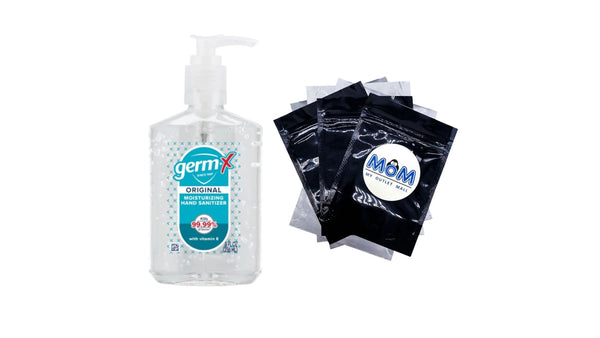 Original Hand Sanitizer Gel, 62% Ethyl Alcohol with Vitamin E, Scented, Travel Size - 1 pack - 8 fl oz per pack - plus 3 My Outlet Mall Resealable Storage Pouches
