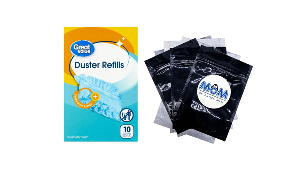 Duster Refill - 1 pack - 10 count per pack plus 3 My Outlet Mall Resealable Storage Pouches