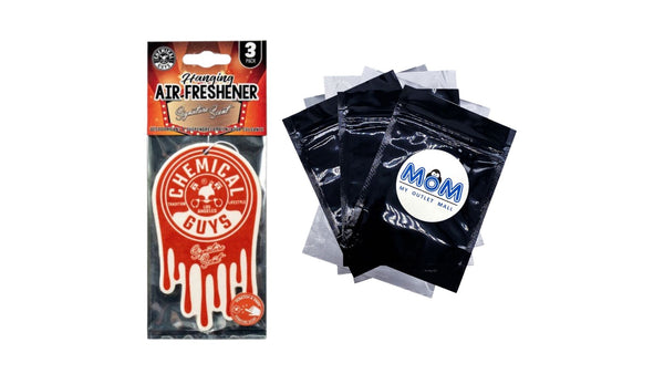 Hanging Air Freshener, Signature Scent - 1 pack - 3 count per pack - plus 3 My Outlet Mall Resealable Storage Pouches
