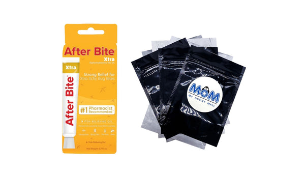 Xtra Anti-Itch Diphenhydramine HCl 2% Gel - 1 pack - 0.7oz per pack - plus 3 My Outlet Mall Resealable Storage Pouches