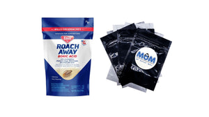 Roach Away Boric Acid Powder, Cockroach Killer - 1 pack - 6 oz per pack - plus 3 My Outlet Mall Resealable Storage Pouches