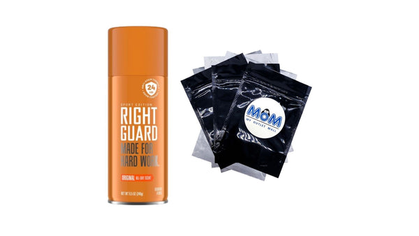 Sport Deodorant Spray for Men, Aluminum-Free, Original Scent - 1 pack - 8.5 oz per pack - plus 3 My Outlet Mall Resealable Storage Pouches