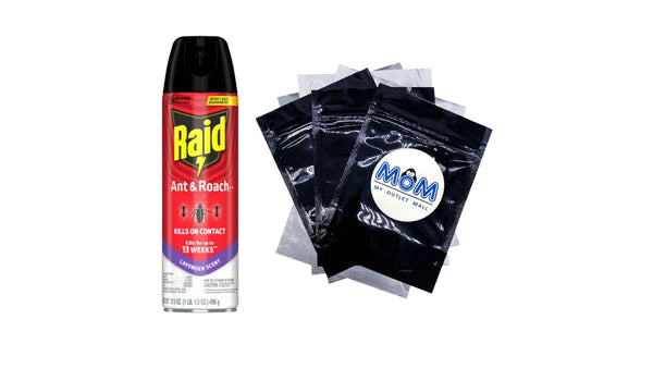 Ant & Roach Insect Count Killer, Indoor Insecticide, Residual Killing Power, Lavender Scent - 1 pack - 17.5 oz per pack - plus 3 My Outlet Mall Resealable Storage Pouches