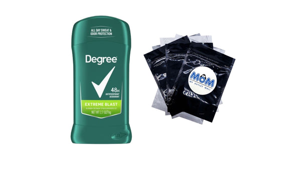 Men Original Protection Antiperspirant Deodorant Stick for Men Extreme Blast Citrus Scent - 1 pack - 2.7 oz per pack - plus 3 My Outlet Mall Resealable Storage Pouches