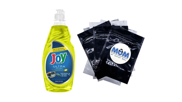 Ultra Dish Soap, Lemon Fresh Scent - 1 pack - 11 oz per pack - plus 3 My Outlet Mall Resealable Storage Pouches