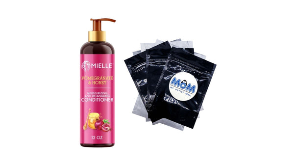 Pomegranate and Honey Detangling Conditioner - 1 pack - 12Fl oz per pack - plus 3 My Outlet Mall Resealable Storage Pouches