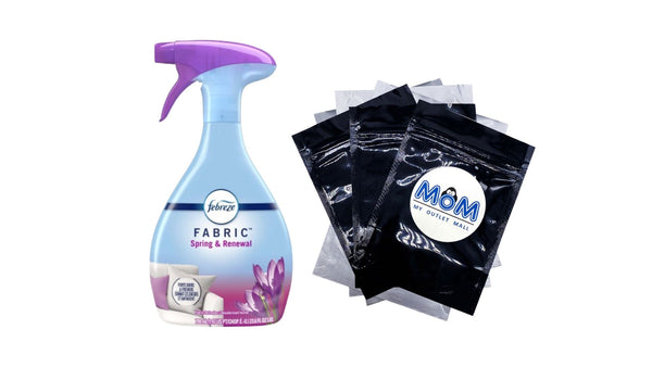 Fabric Spray Air Freshener, Odor-Fighting, Spring & Renewal - 1 pack - 23.6 fl oz per pack - plus 3 My Outlet Mall Resealable Storage Pouches