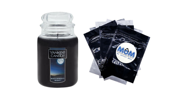 Candle Midsummer's Night Original Large Scented Jar Candle - 1 pack - 22 oz per pack - plus 3 My Outlet Mall Resealable Storage Pouches