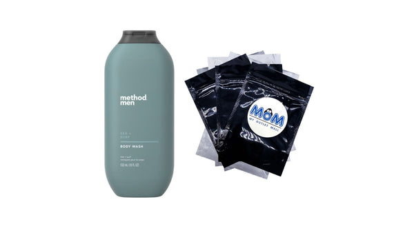 Men, Sea + Surf Body Wash - 1 pack - 18 oz per pack - plus 3 My Outlet Mall Resealable Storage Pouches