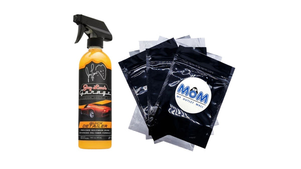 Quick Detailer Clean & Enhances Cars Color, Depth & Clarity - 1 pack - 16 oz per pack - plus 3 My Outlet Mall Resealable Storage Pouches