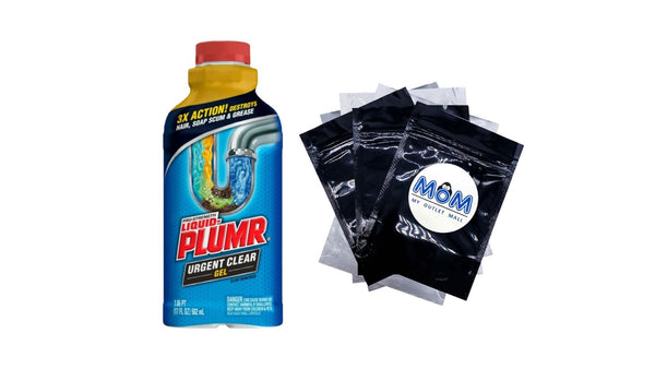Drain Clog Remover Gel, Urgent Clear - 1 pack - 17 oz per pack - plus 3 My Outlet Mall Resealable Storage Pouches