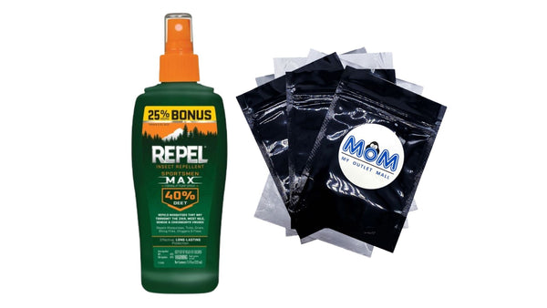 Insect Repellent Sportsmen Max Formula Pump Spray, 40% Deet - 1 pack - 7.5 oz per pack - plus 3 My Outlet Mall Resealable Storage Pouches