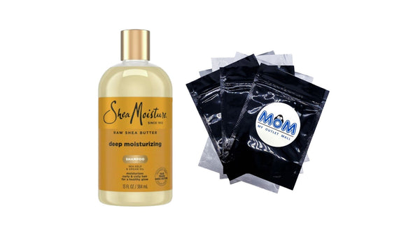 Moisture Retention Shampoo for Dry, Damaged or Transitioning Hair - 1 pack - 13 oz per pack - plus 3 My Outlet Mall Resealable Storage Pouches