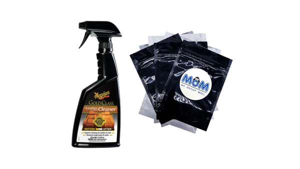 Gold Class Leather & Vinyl Cleaner - 1 pack - 16 oz per pack - plus 3 My Outlet Mall Resealable Storage Pouches
