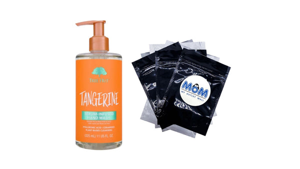 Tangerine Serum-Infused Hand Wash - 1 pack - 11 fl oz per pack - plus 3 My Outlet Mall Resealable Storage Pouches