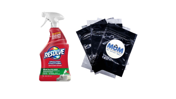 Multi-Fabric Upholstery Cleaner Solution and Stain Remover Spray - 1 pack - 22 oz per pack - plus 3 My Outlet Mall Resealable Storage Pouches