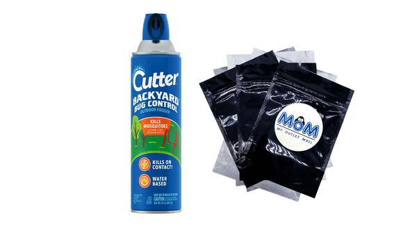 Backyard Bug Control Outdoor Fogger - 1 pack - 16 oz per pack - plus 3 My Outlet Mall Resealable Storage Pouches