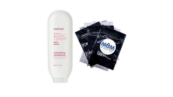 Volumizing Conditioner, Pure Peace - 1 pack - 13.5Fl oz per pack - plus 3 My Outlet Mall Resealable Storage Pouches