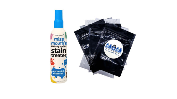 Messy Eater Stain Remover Spray Bottle - 1 pack - 4 oz per pack - plus 3 My Outlet Mall Resealable Storage Pouches