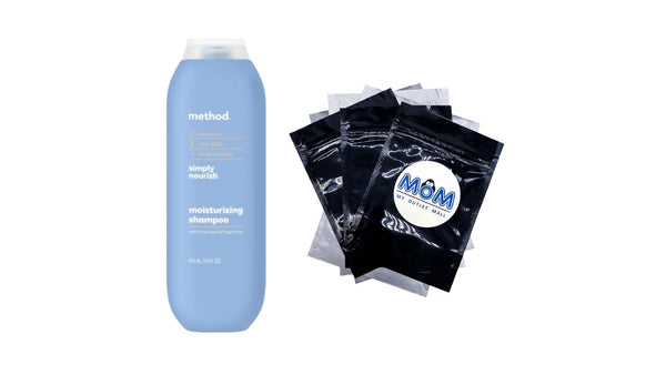 Moisturizing Shampoo, Simply Nourish - 1 pack - 14Fl oz per pack - plus 3 My Outlet Mall Resealable Storage Pouches