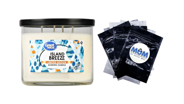 Limited Edition Island Breeze Candle - 1 pack - 14 oz per pack - plus 3 My Outlet Mall Resealable Storage Pouches