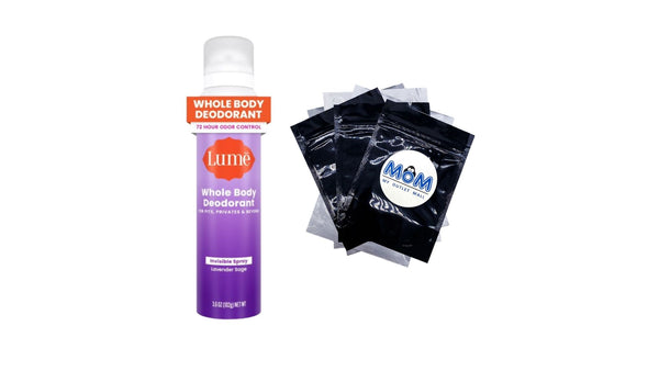 Whole Body Deodorant for Women, Spray Deodorant, Aluminum Free, Lavender Sage - 1 pack - 3.6 oz per pack - plus 3 My Outlet Mall Resealable Storage Pouches