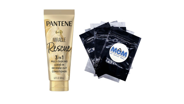Miracle Rescue 3in1 Multi-Tasking Leave in Conditioner - 1 pack - 6Fl oz per pack - plus 3 My Outlet Mall Resealable Storage Pouches