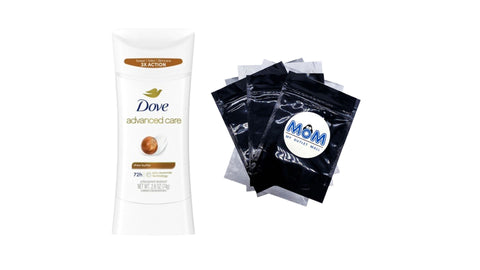 Advanced Care Antiperspirant Deodorant Stick for Women Shea Butter - 1 pack - 2.6 oz per pack - plus 3 My Outlet Mall Resealable Storage Pouches