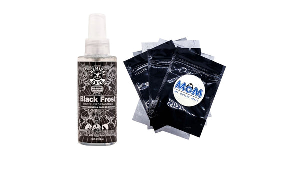Black Frost Air Freshener and Odor Eliminator - 1 pack - 4 oz per pack - plus 3 My Outlet Mall Resealable Storage Pouches