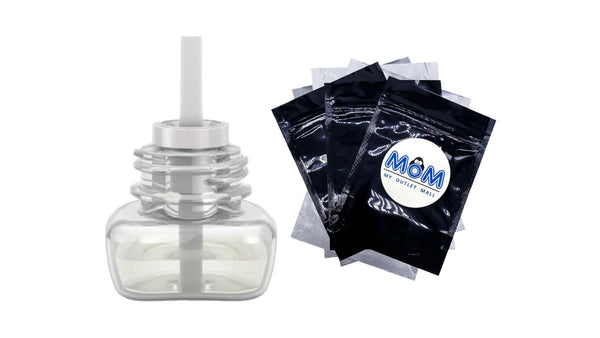 Realm Zone Mosquito Repellent Refill Cartridge, 40 Hour Protection Per Refill - 1 pack - plus 3 My Outlet Mall Resealable Storage Pouches