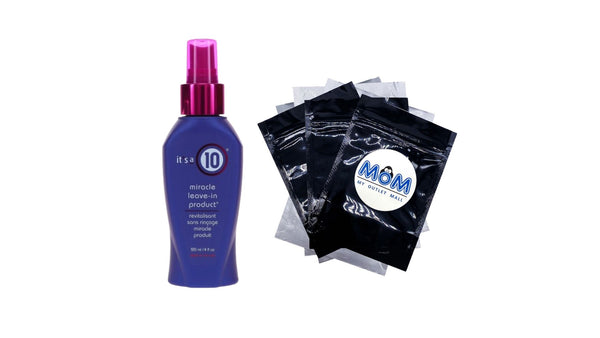 Miracle Leave-In Conditioner Spray - 1 pack - 4 oz per pack - plus 3 My Outlet Mall Resealable Storage Pouches