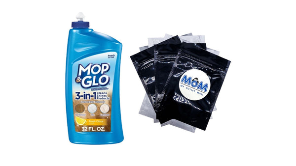 Multi-Surface Floor Protecting Cleaning Polish - 1 pack - 32 oz per pack - plus 3 My Outlet Mall Resealable Storage Pouches