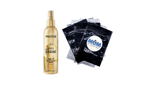 Miracle Rescue 10 in 1 Multitasking Leave-in Conditioner Spray - 1 pack - 5.7 oz per pack - plus 3 My Outlet Mall Resealable Storage Pouches