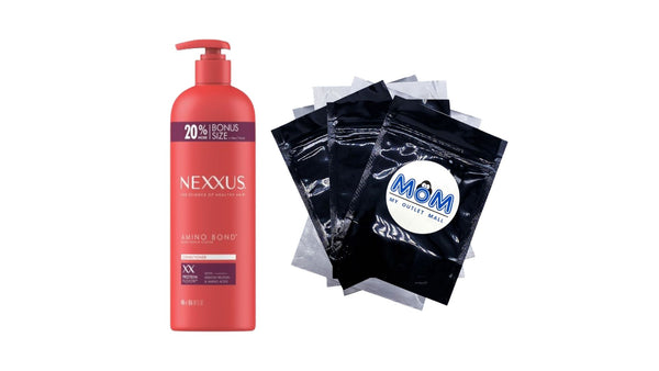 Amino Bond Moisturizing Conditioner Keratin Protein & Amino Acids All Hair Type - 1 pack - 16.5 oz per pack - plus 3 My Outlet Mall Resealable Storage Pouches
