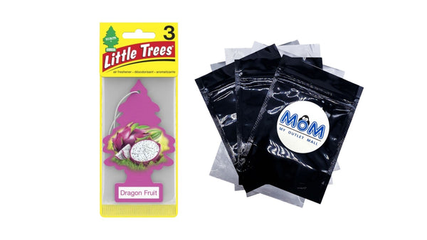 Air Freshener Dragon Fruit Fragrance 3 count - 1 pack - plus 3 My Outlet Mall Resealable Storage Pouches