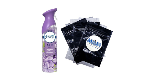 Air Freshener Spray, Odor-Fighting Room Spray, Southern Lilac Mornings - 1 pack - 8.8 oz per pack - plus 3 My Outlet Mall Resealable Storage Pouches