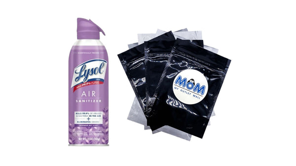 Air Sanitizer Spray, For Air Sanitization and Odor Elimination, Lavender Scent - 1 pack - 10Fl oz per pack - plus 3 My Outlet Mall Resealable Storage Pouches