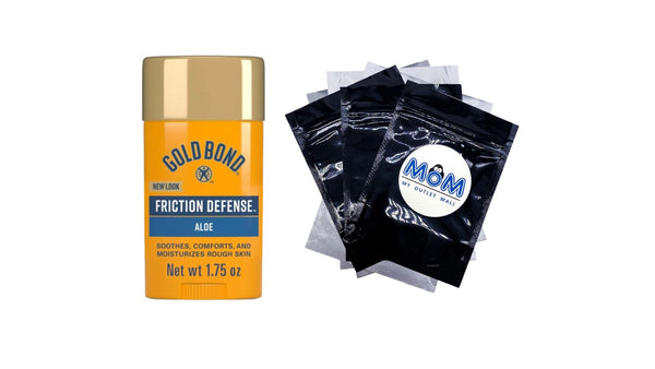 Friction Defense Stick with Aloe - 1 pack - 1.75 oz per pack - plus 3 My Outlet Mall Resealable Storage Pouches