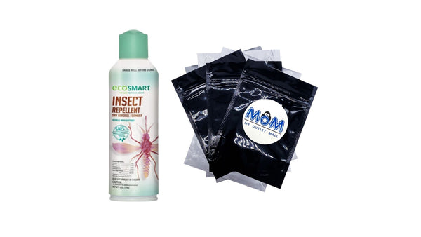 Natural Insect Repellant Aerosol - 1 pack - 6 oz per pack - plus 3 My Outlet Mall Resealable Storage Pouches
