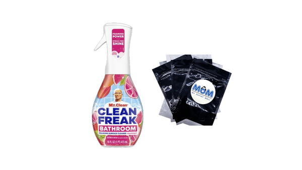 Clean Freak All Purpose Cleaner Spray, Multi-Surface Cleaning, Grapefruit - 1 pack - 16 oz per pack - plus 3 My Outlet Mall Resealable Storage Pouches