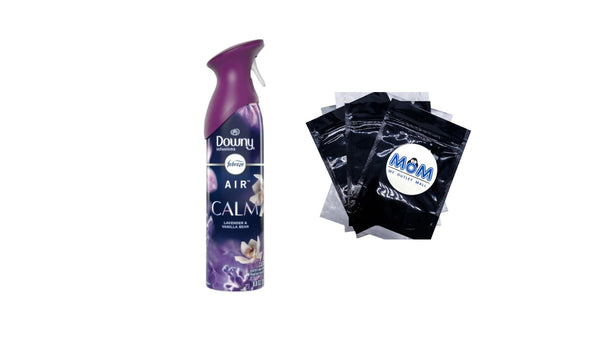 Air Mist Odor-Fighting Air Freshener Downy Calm Scent - 1 pack - 8.8 oz per pack - plus 3 My Outlet Mall Resealable Storage Pouches