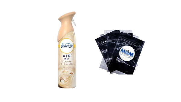 Air Mist Sooth & Restore Air Freshener, Whipped Warm Sugar - 1 pack - 8.8 oz per pack - plus 3 My Outlet Mall Resealable Storage Pouches