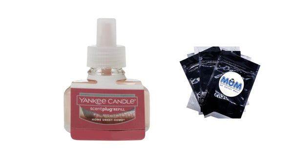 Candle Home Sweet Home ScentPlug Fragrance Oil Refill - 1 pack - 0.625 oz - per pack - plus 3 My Outlet Mall Resealable Storage Pouches