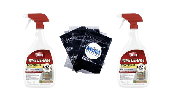 Home Defense Insect Killer for Indoor and Perimeter2 - 2 packs - 24 oz per pack plus 3 My Outlet Mall Resealable Storage Pouches