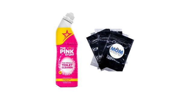 Miracle Toilet Cleaner Gel, Bathroom Cleaner - 1 pack - 25.4 oz per pack - plus 3 My Outlet Mall Resealable Storage Pouches