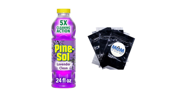 Multi-Surface Floor Cleaner, Lavender Clean - 1 pack - 24 oz per pack - plus 3 My Outlet Mall Resealable Storage Pouches